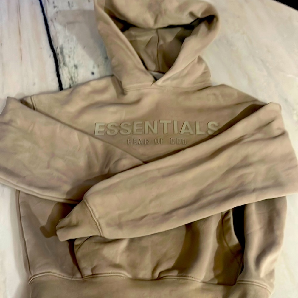 Essential Fear of God size 8 hoodie